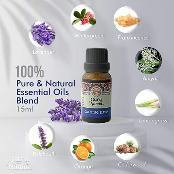 Guru Nanda - Calming Sleep Essential Oil Blend - Picture 5 of 11